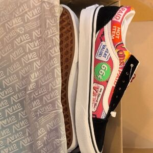 Vans Low Top Sneakers in Black, Pink, Red, Green, Yellow, Blue